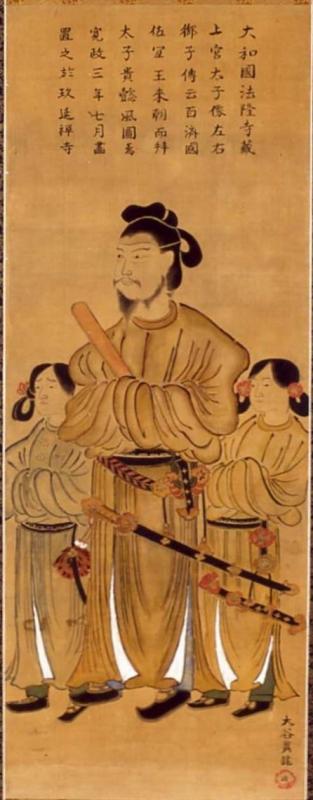 聖徳太子及び二王子像（複製）