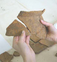 土器の接合