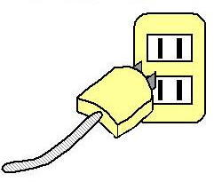 家庭用電源(100ボルトのコンセント)を使うタイプのイメージ